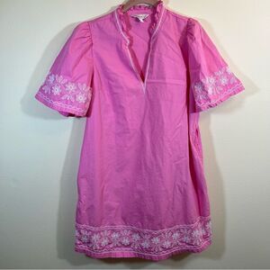 ✨ Crown & Ivy Women’s Pink Embroidered Dress Medium